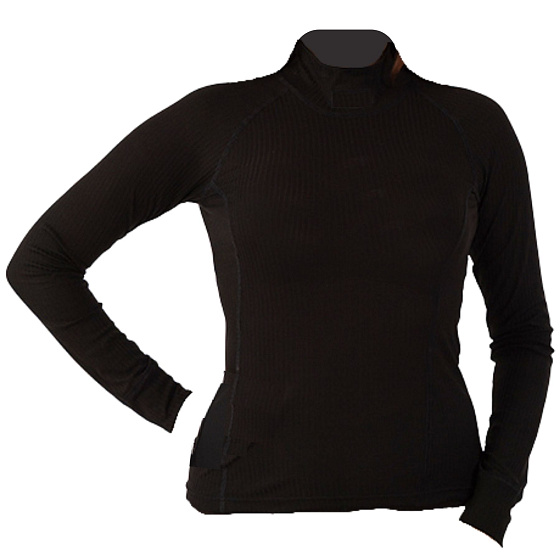 COOL NANO póló hosszujjú állógallér .női