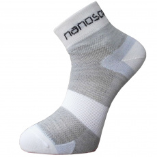 nanosox SPORT CYCLON zokni .fehér+szín