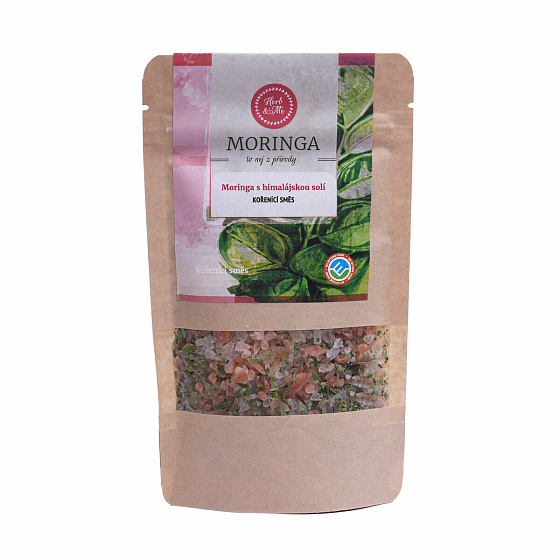 Moringa himalájai sóval