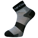nanosox SPORT CYCLON zokni .fekete+szín